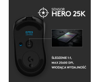 LOGITECH G703 Lightspeed czarna 910-005640 - 506258 - zdjęcie 9